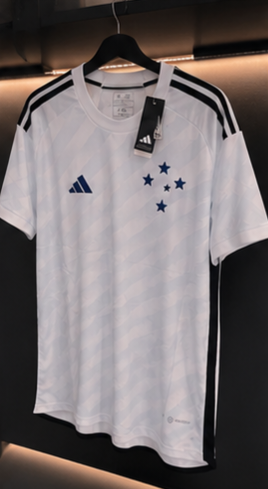 Camisa Do Cruzeiro Tailandesa Branca, Qualidade Premium, Masculina, Produto Novo