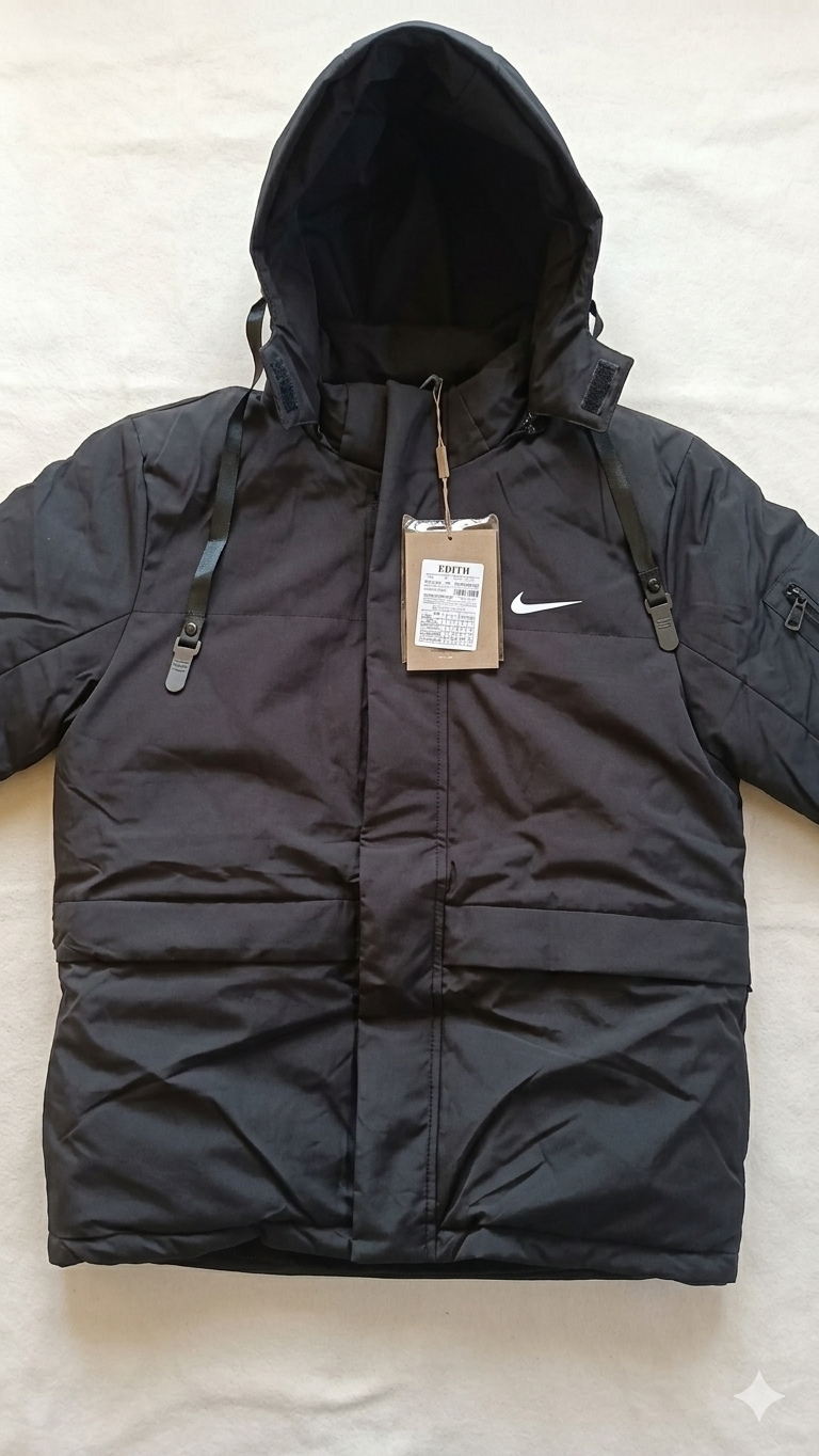 Bobojaco Nike Masculino Preto com Capuz – Tamanho M | Produto Novo, Jaqueta Premium Alta Qualidade